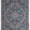 Rugs * | Attractive Emerald Grenier Grey & Teal 3.3 5 Linon Home Decor Rugem1535