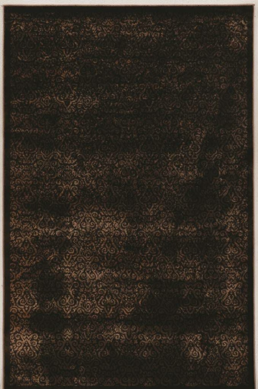 Rugs * | Crazy Deals Vintage Ilussion Brown & Beige 2 3 Linon Home Decor Rugvt4323