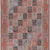 Rugs * | Attractive Emerald Morris Red & Ivory 2.2 3.2 Linon Home Decor Rugem3323