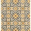 Rugs * | Crazy Deals Trio Collette Grey & Gold 1.10 2.10 Linon Home Decor Rugta41823