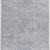 Rugs * | Classical Emerald Duluth Grey & Blue 3.3 5 Linon Home Decor Rugem0935