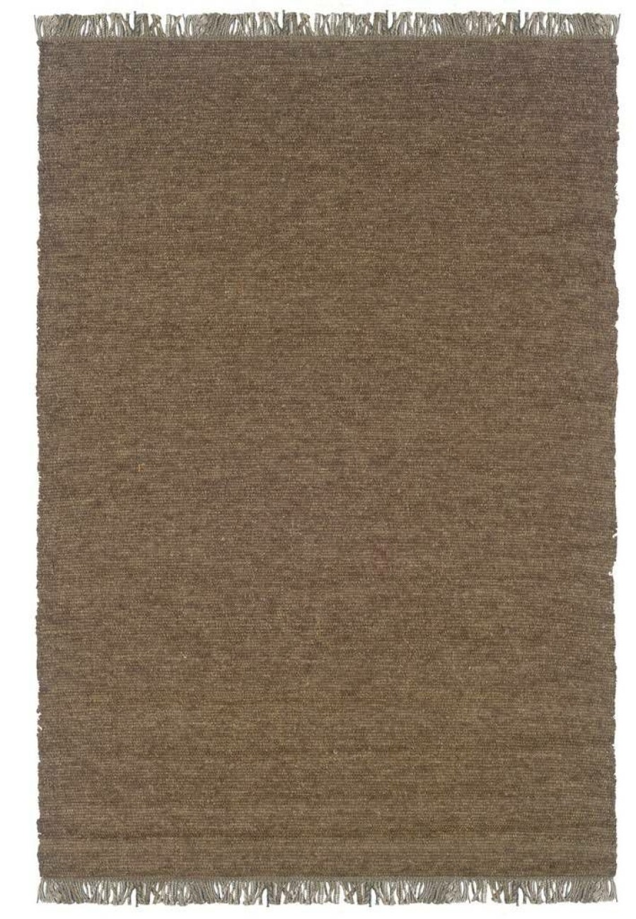 Rugs * | Classical Verginia Berber Cocoa&Mushroom 7.10X10.4 Linon Home Decor Rug-Ve50481