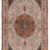 Rugs * | Classical Emerald Harris Cream & Copper 2.2 3.2 Linon Home Decor Rugem0223