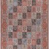 Rugs * | Best Sellers Emerald Morris Red & Ivory 6.7 9.7 Linon Home Decor Rugem3371