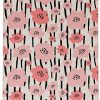 Rugs * | Exclusive Design Washable Laurel Ivory/Pink 2 3 Linon Home Decor Rugwr2623