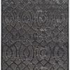 Rugs * | Online Sales Hi Lo Trellis Blue & Grey 2 3 Linon Home Decor Rughl2523