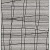 Rugs * | Excellent Capri Mod Plaid Grey & Black 6.5 9.3 Linon Home Decor Rugbc11371