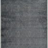 Rugs * | Online Sales Platinum Rawiron Blue & Black 2 3 Linon Home Decor Rugpm2623