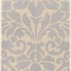 Rugs * | Closeout Sale Trio Hanlin Ivory & Grey 1.10 2.10 Linon Home Decor Rugta42223