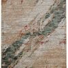 Rugs * | Online Sales Illusions Marble Beige & Green 3 5 Linon Home Decor Rugil0435