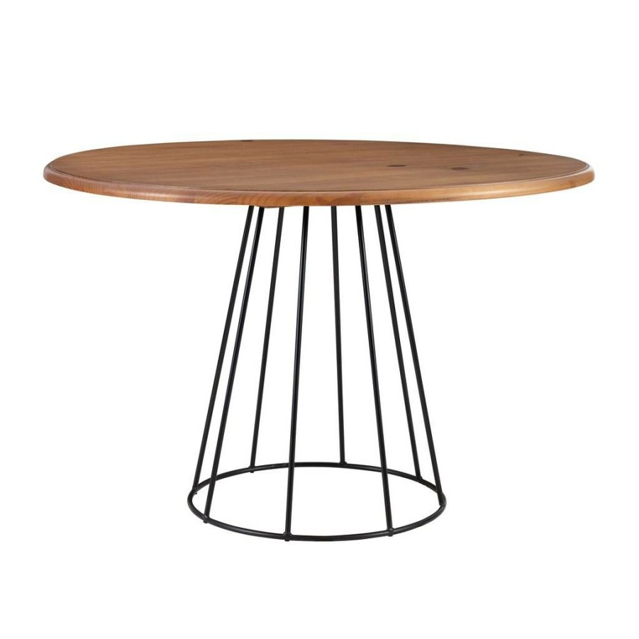 Kitchen & Dining * | Online Sales Sabine Round Dining Table Linon D1438D21Dt