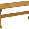 Kitchen & Dining * | Online Sales Chelsea Simple Bench In Natural Finish Linon 90367N2-01-Kd-U