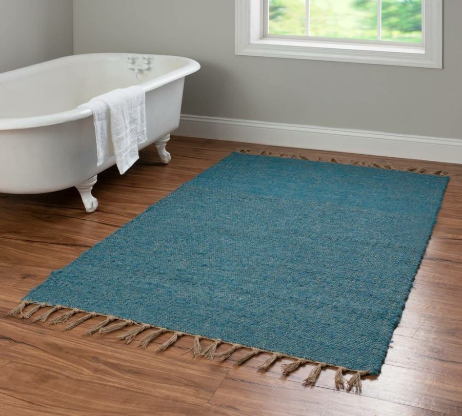 Rugs * | Closeout Sale Verginia Berber Sage 3.6 5.6 Linon Home Decor Rug-Ve21746