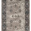 Rugs * | Online Sales Vintage Isfahan Grey & Charcoal 2 3 Linon Home Decor Rugvt2223