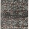 Rugs * | Closeout Sale Vintage Trellis Grey & Blue 2 3 Linon Home Decor Rugvt0823