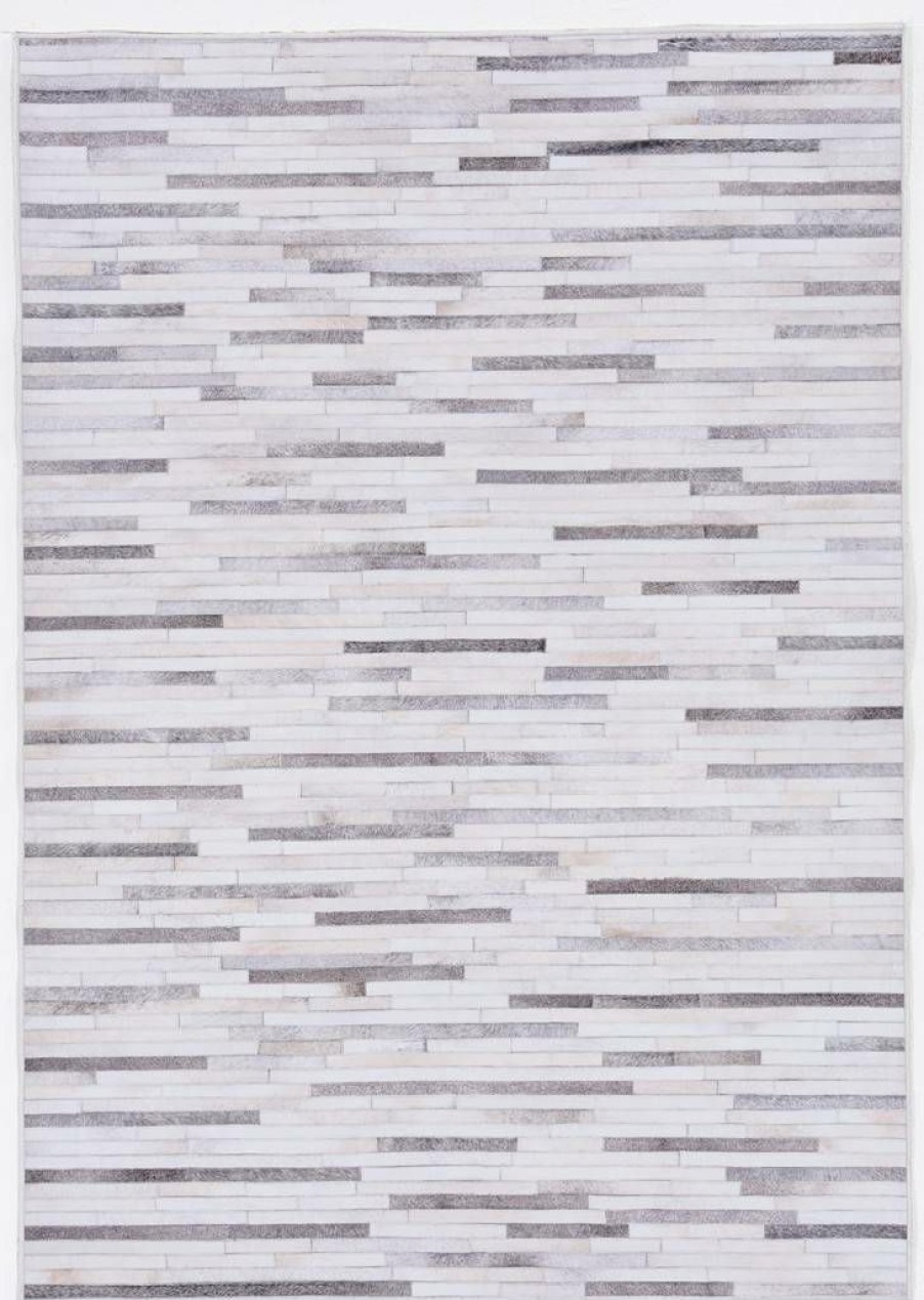 Rugs * | Attractive Laredo Tanner Grey & Ivory 3 5 Linon Home Decor Ruglo1435