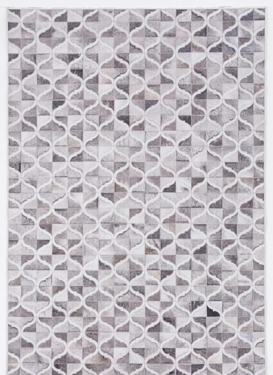 Rugs * | Best Sellers Laredo Brim Grey & Ivory 3 5 Linon Home Decor Ruglo1635