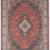 Rugs * | Crazy Deals Emerald Sanlin Red & Ivory 3.3 5 Linon Home Decor Rugem2235