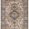 Rugs * | Cheap Washable Julian Ivory/Gold 3 5 Linon Home Decor Rugwr0835