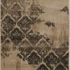 Rugs * | High Quality Jewel Clara Beige & Olive 2 3 Linon Home Decor Rugbyj1523