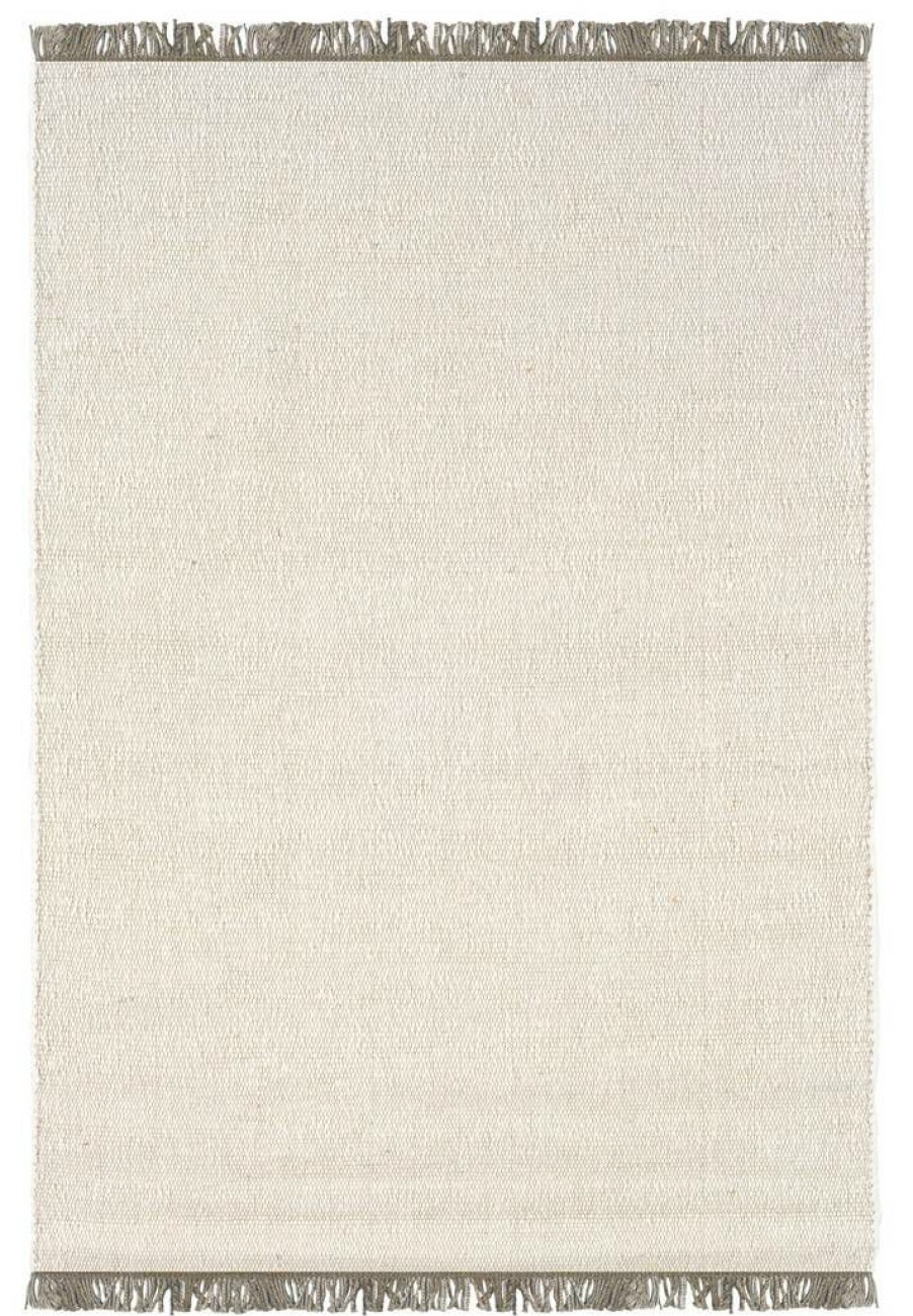 Rugs * | Crazy Deals Verginia Berber Natural & Ivory 3.6 5.6 Linon Home Decor Rug-Ve50746