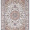 Rugs * | Online Sales Emerald Kramer Ivory & Blue 2.2 3.2 Linon Home Decor Rugem2723