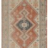 Rugs * | Special Style Great Zero Lofton Ivory & Rust 2 3 Linon Home Decor Ruggz0123