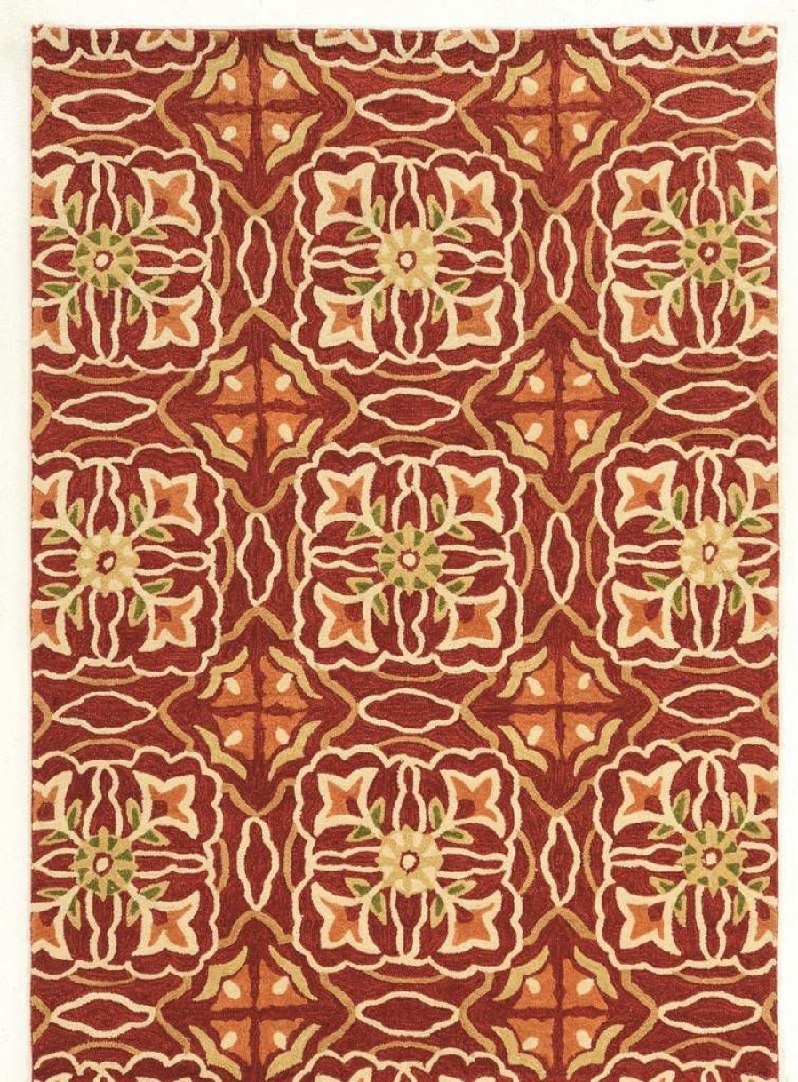 Rugs * | Online Sales Trio Ikat Ivory & Grey 1.10 2.10 Linon Home Decor Rugta41623