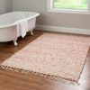 Rugs * | Online Sales Verginia Berber Red & Natural 3.5 5.5 Linon Home Decor Rug-Ve21446