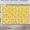 Rugs * | Classical Silhouettequatrefoil Yellow & Ivory 2X3 Linon Home Decor Rug-Sh1223