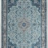 Rugs * | Cheap Emerald Barton Blue & Ivory 3.3 5 Linon Home Decor Rugem1235