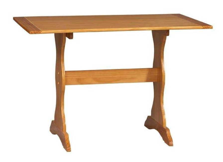 Kitchen & Dining * | Online Sales Chelsea Dining Table In Natural Finish Linon 90368N2-01-Kd-U