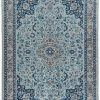 Rugs * | Online Sales Emerald Barton Blue & Ivory 6.7 9.7 Linon Home Decor Rugem1271