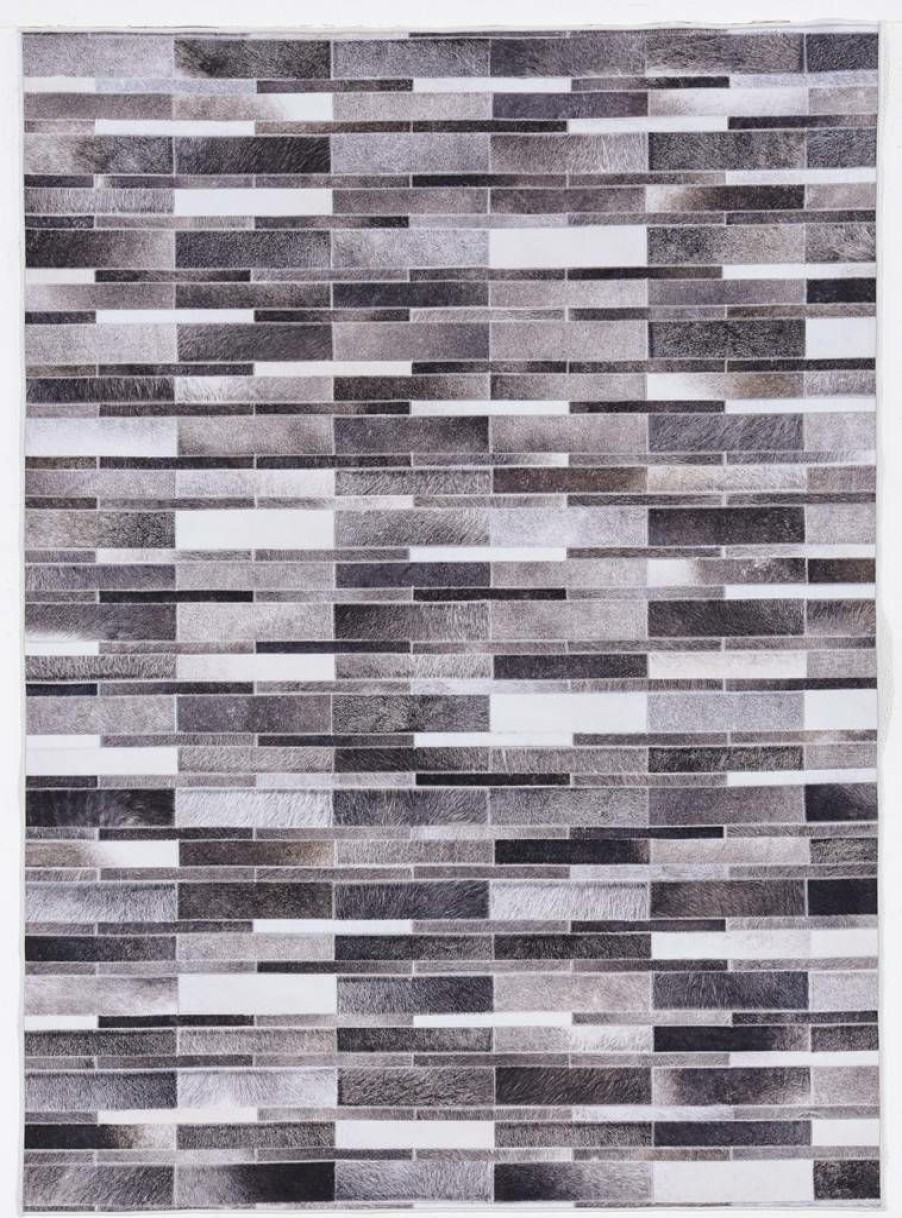 Rugs * | Cheap Laredo Sontag Grey & Ivory 6.7 9.7 Linon Home Decor Ruglo1371