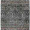 Rugs * | Fashion Washable Grant Teal/Ivory 2 3 Linon Home Decor Rugwr1823