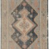 Rugs * | Attractive Great Zero Harlon Ivory & Blue 3 5 Linon Home Decor Ruggz0235