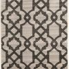 Rugs * | Special Style Elegance Geo2 Grey & Charcoal 2 3 Linon Home Decor Rugee34023