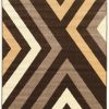 Rugs * | Top Sellers Claremont Xs Brown & Beige 2 3 Linon Home Decor Rugct2523