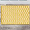 Rugs * | Online Sales Silhouette Chevron Yellow & Ivory 2 3 Linon Home Decor Rug-Sh0423