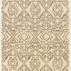 Rugs * | Quick Delivery Aspire Wool Kindle Ivory & Charcoal 2 3 Linon Home Decor Rugae2123