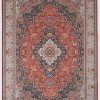 Rugs * | Top Sellers Emerald Sanlin Red & Ivory 2.2 3.2 Linon Home Decor Rugem2223