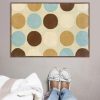 Rugs * | Exclusive Design Trio Devi Tan & Iceblue 1.10 2.10 Linon Home Decor Rug-Tab20323