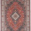 Rugs * | Cheap Emerald Sanlin Red & Ivory 6.7 9.7 Linon Home Decor Rugem2271