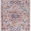 Rugs * | Online Sales Washable Micah Pink/Gold 3 5 Linon Home Decor Rugwr0535