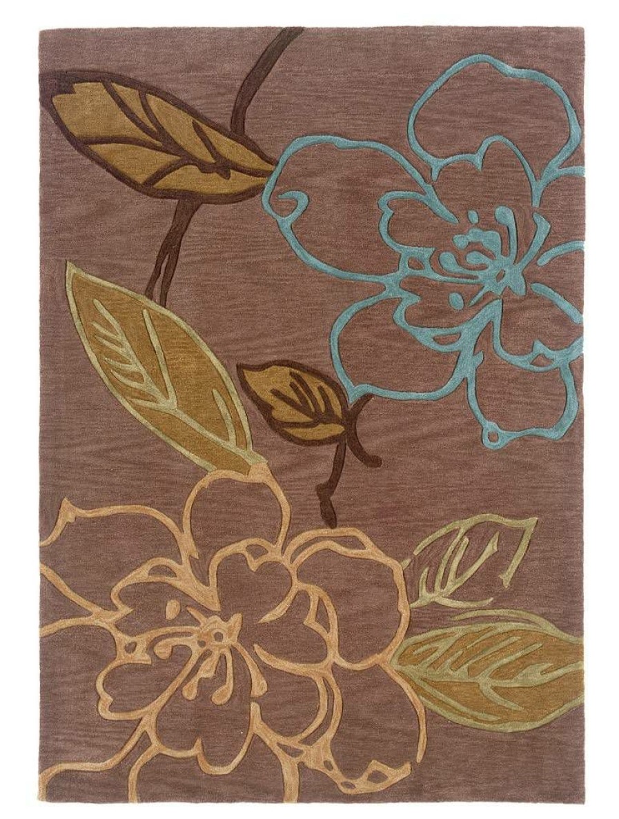 Rugs * | Crazy Deals Trio Space Dyed Thistle & Blue 1.10 2.10 Linon Home Decor Rug-Tasd0523