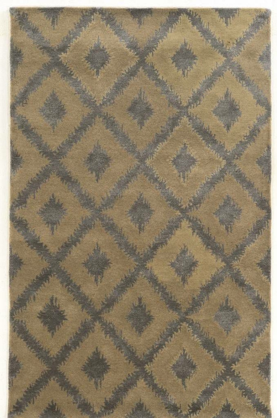 Rugs * | Cheap Aspire Wool Kilim Grey 2 3 Linon Home Decor Rugae1223