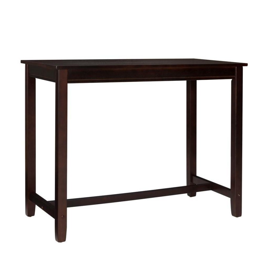 Bar * | Best Sellers Claridge 36 Inch Counter Height Pub Table, Walnut Linon Cpt101Wal0Tu