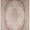 Rugs * | Special Style Emerald Myer Ivory & Gold 6.7 9.7 Linon Home Decor Rugem3071