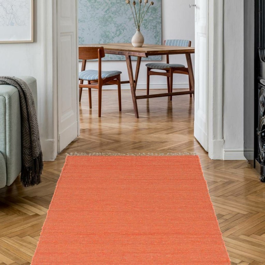 Rugs * | Attractive Verginia Berber Coral 3.6 5.6 Linon Home Decor Rug-Ve21846