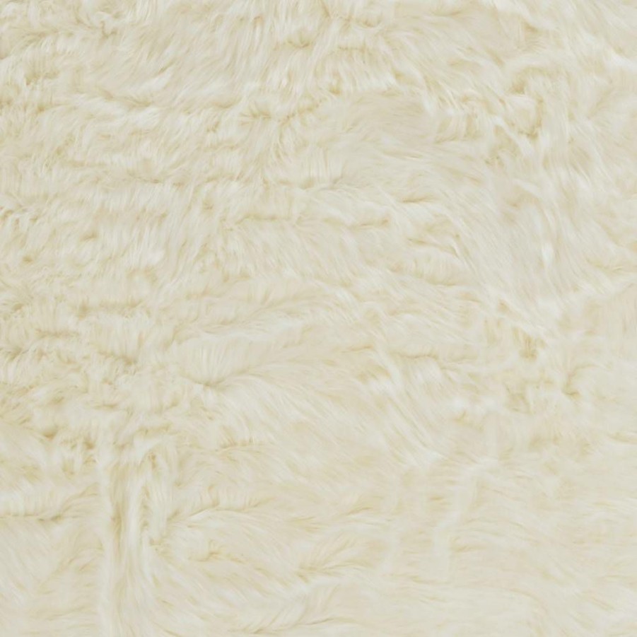 Rugs * | Attractive Faux Sheepskin White 20 30 Linon Home Decor Rug-Whitsheep2234